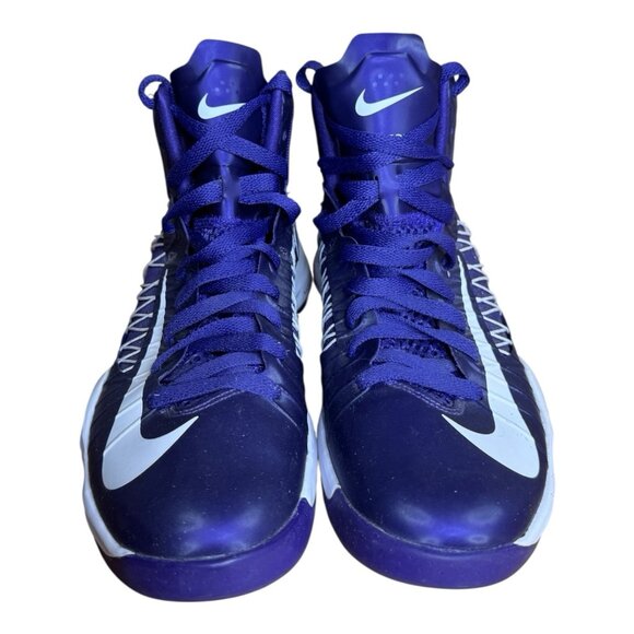 NIKE HYPERDUNK 2012 COURT PURPLE WHITE 524875-500 US Women’s Size 9.5 - Picture 2 of 9